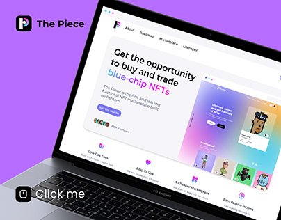 The Piece Website Re-Design