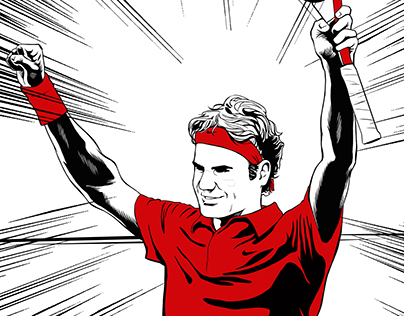 NIKE Roger Federer Hard Court Graphic