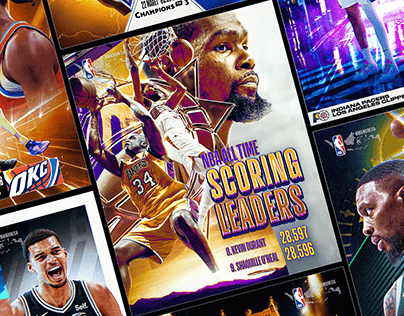 Project thumbnail - NBA Asia | Official Social Media Posters - March 2024