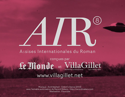 Teaser Air 2014 / Villa Gillet