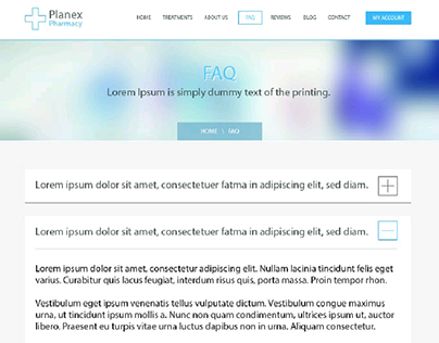 Planex Website Design