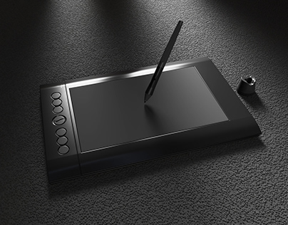 3d rendered graphics tablet