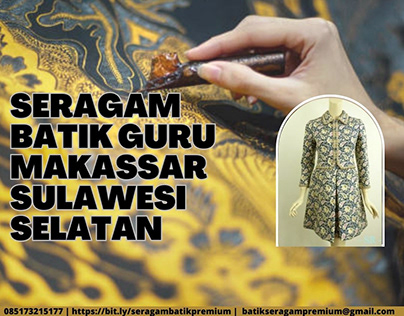 Seragam Batik Guru Makassar Sulawesi Selatan