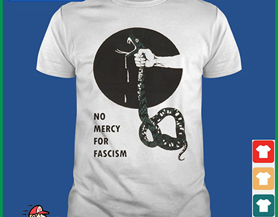 The Snake No Mercy For Fascism T-Shirt