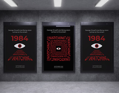Book Cover and Poster 1984