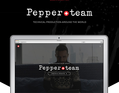 PEPPERTEAM | website concept 2017