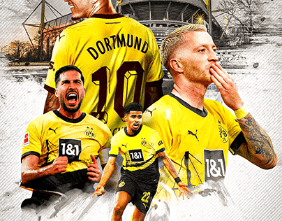 Layout Esportivo Borussia Dortmund