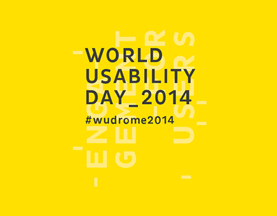 World Usability Day - Interactive Installation