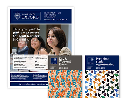 University of Oxford recruitment materials