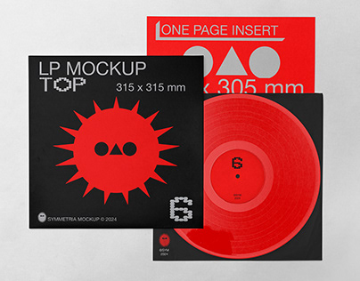 Vinyl Mockup Top