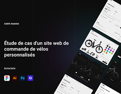 Study case - webdesign - vélos personnalisés