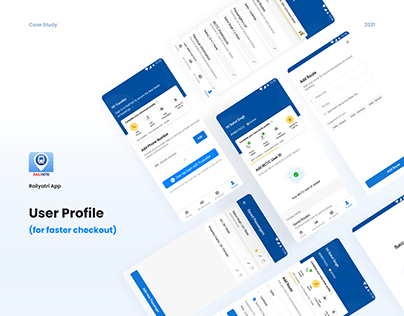 User Profile for faster train booking