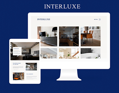 Webdesign UI / UX - InterLuxe
