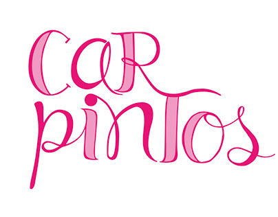 Afiche Lettering Car Pintos