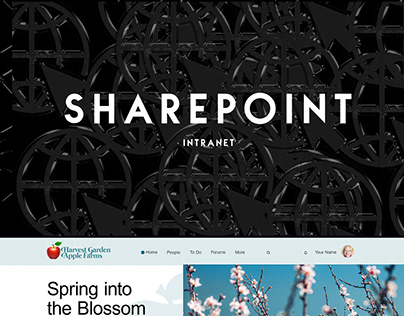 Intranet Sharepoint page for Apple Farm