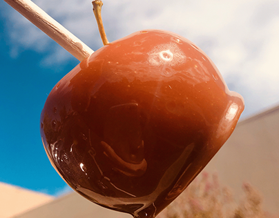 Honey Caramel Apples Art Direction + Photography