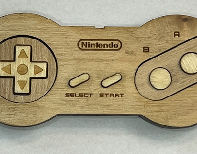 Wooden NES & SNES Controllers