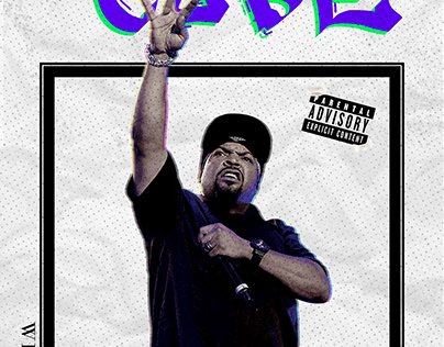 Ice Cube Fan Poster