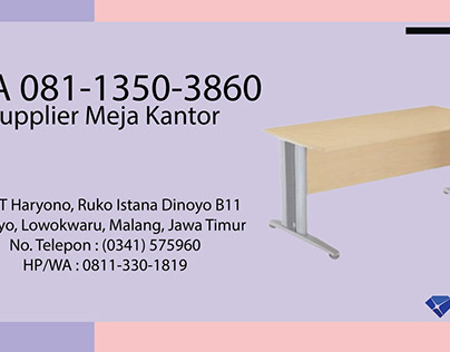 Supplier Meja Kantor Minimalis Modern Malang