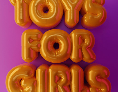 Prosjektminiatyr – Pleasure Posters №1. Toys for girls