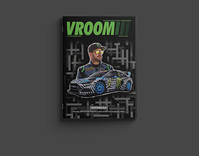 VROOM Automobile Magazine Design