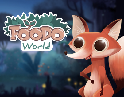 Foodo World - character animation for app
