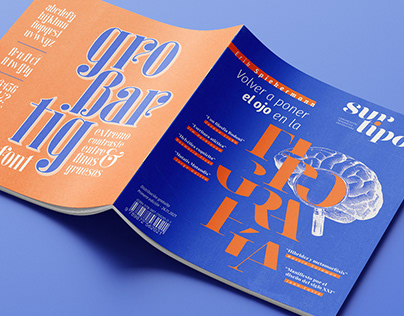 Diseño editorial | Revista tipográfica "Surtipos"