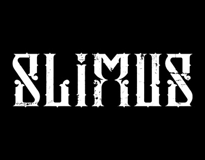 Slimus goth lettering