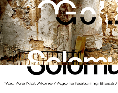 YOU ARE NOT ALONE ~ AGORIA feat. BLASÉ ~ SOLOMUN REMIX
