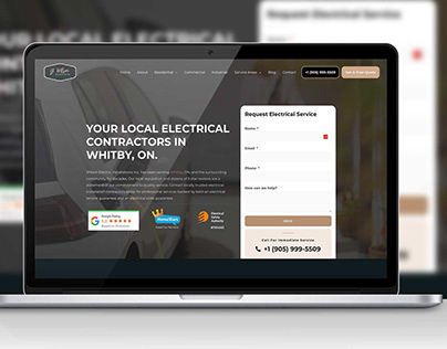 Wilson Electric Web Design