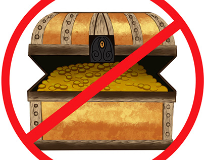 No Looting Emote Design - Channel Point Redeem Icon
