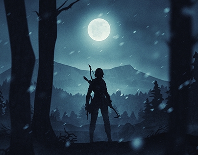 Rise of the Tomb Raider fan art poster