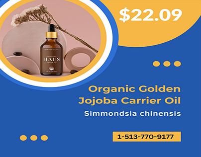 Organic Golden Jojoba Carrier Oil