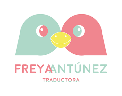 Iso y logotipo Freya Antúnez, Traductora