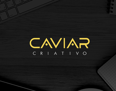 Branding e website Caviar Criativo
