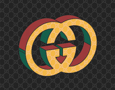Gucci - 3D Logo Graphics