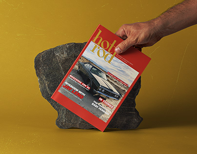 hot rod | old car magazine layout & cover design