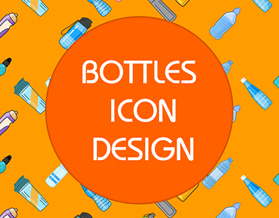 Bottle Icon | Water Bottle Icon | Icons Design