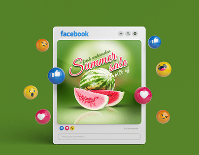 Watermelon Social Media Post