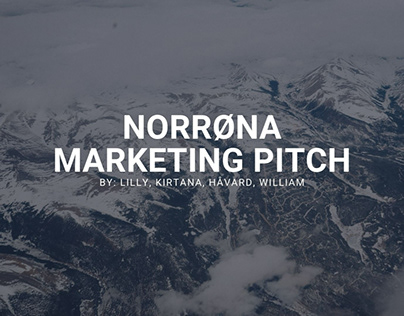 Norrøna Marketing Pitch