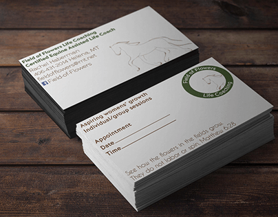 Business card and logo for start up company.