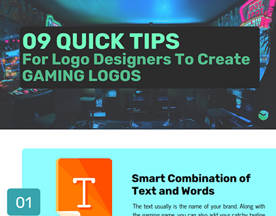 09 Quick Tips For Logo Designers To Create Gaming Logos
