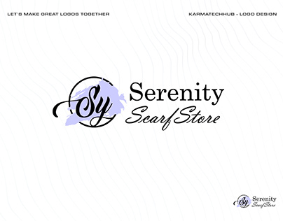 Serenity Scarf Store | Logo Design