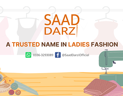 Facebook Cover - Tailoring and Fashion Brand