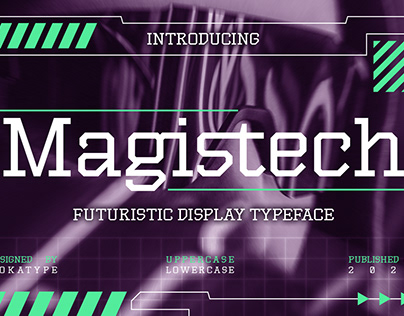 Magistech - Futuristic Font