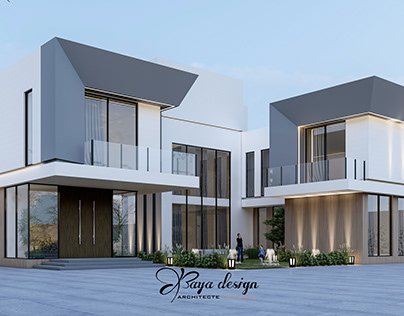 Modern villa in Abudhabi -UAE-