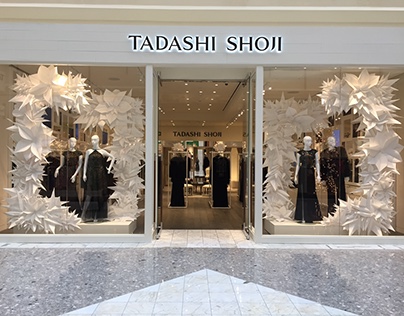 Tadashi Shoji - Holiday Window Display Production