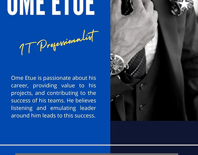 Ome Etue - IT Professionalist