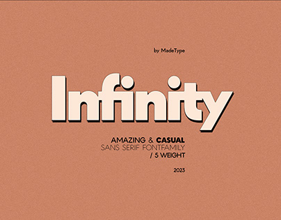 MADE Infinity - Classic Sans Serif Type Family
