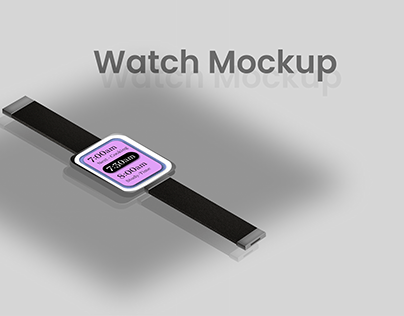 Apple Smart Watch Mockups
